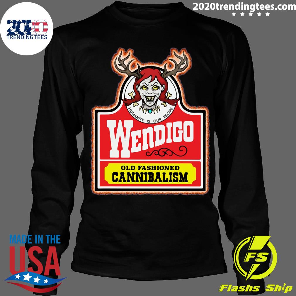Wendigo Old Fashioned Cannibalism - Adult & Kids T-Shirts, Sweatshirts & Hoodies apparel design preview 4
