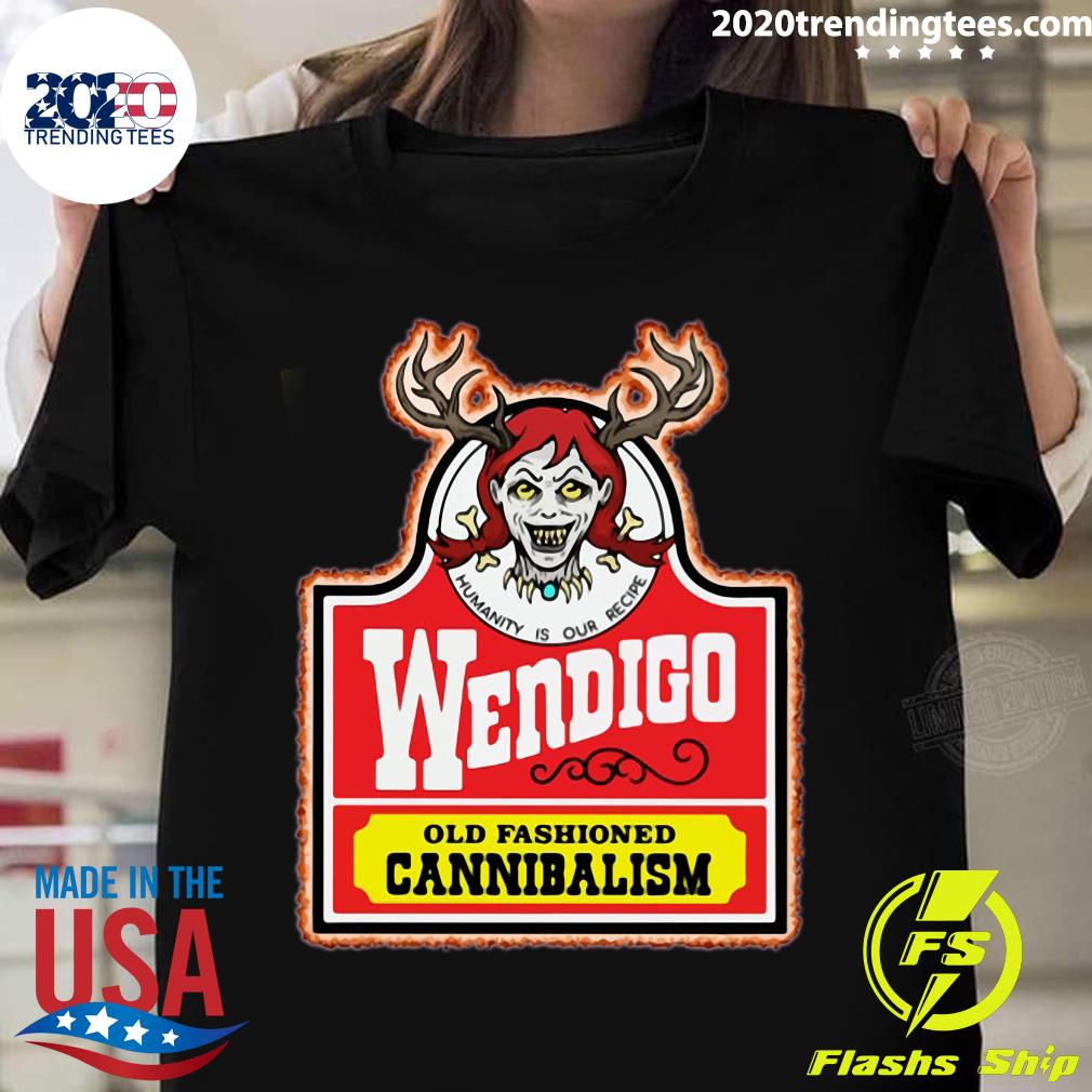 Wendigo Old Fashioned Cannibalism - Adult & Kids T-Shirts, Sweatshirts & Hoodies apparel design preview 1