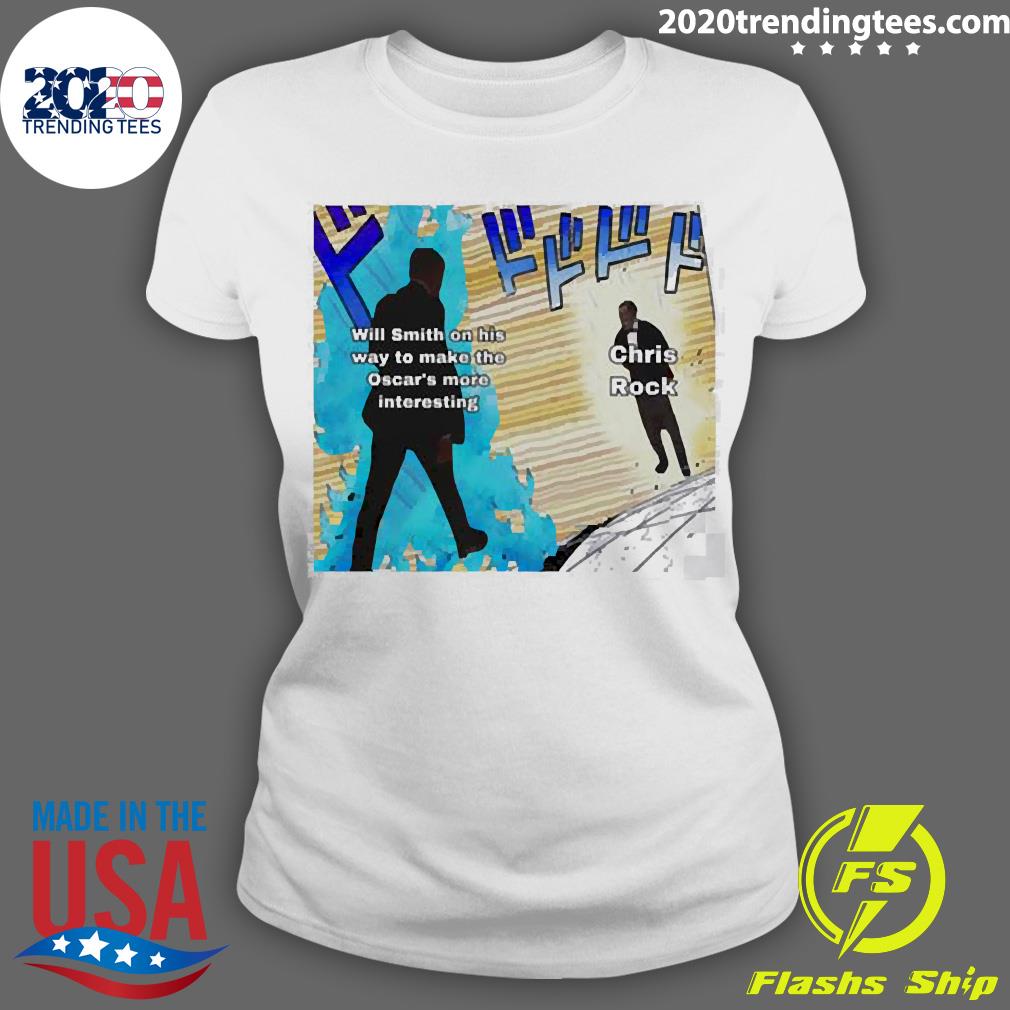 Will Smith Hits Chris Rock - Adult & Kids T-Shirts, Sweatshirts & Hoodies apparel design preview 3