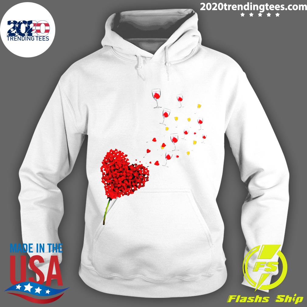 Wine Heart - Adult & Kids T-Shirts, Sweatshirts & Hoodies apparel design preview 2