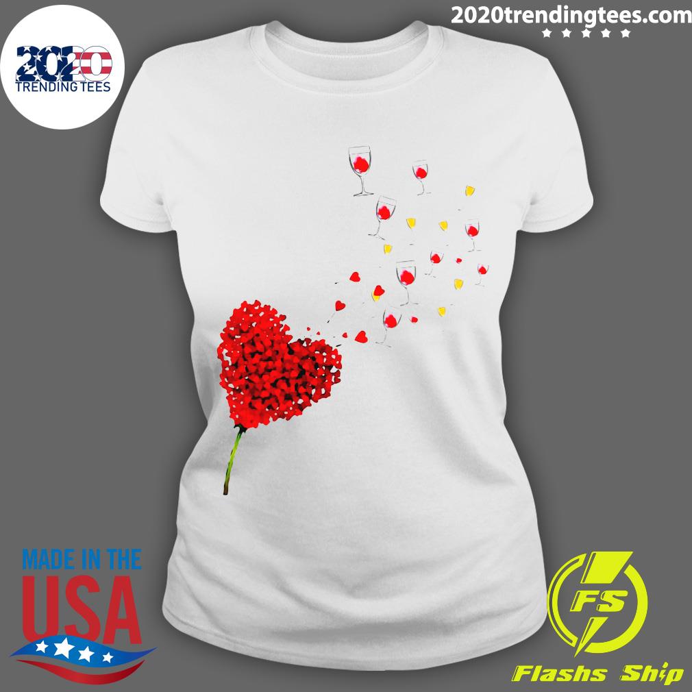 Wine Heart - Adult & Kids T-Shirts, Sweatshirts & Hoodies apparel design preview 3