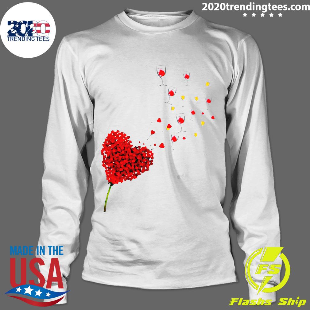 Wine Heart - Adult & Kids T-Shirts, Sweatshirts & Hoodies apparel design preview 4