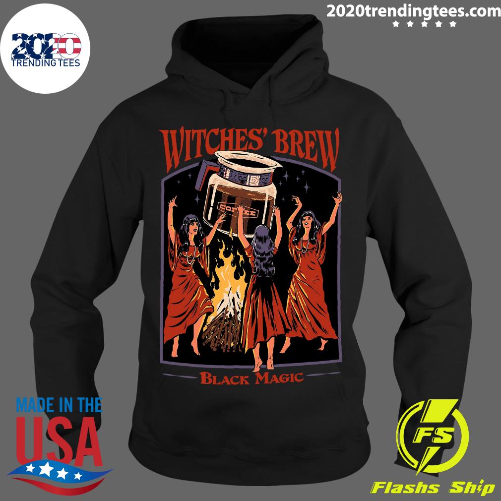 Witches' Brew Black Magic Coffee - Adult & Kids T-Shirts, Sweatshirts & Hoodies apparel design preview 2