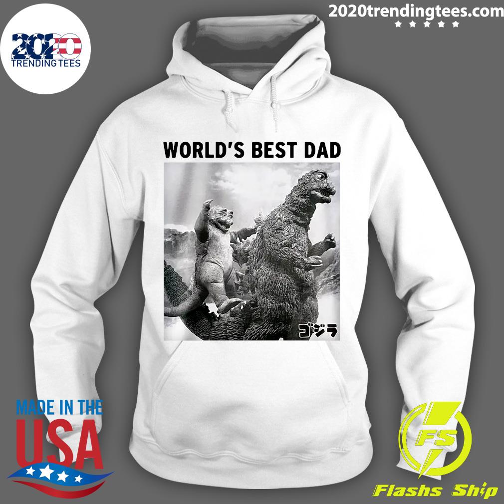 World's Best Dad Godzilla - Adult & Kids T-Shirts, Sweatshirts & Hoodies apparel design preview 2