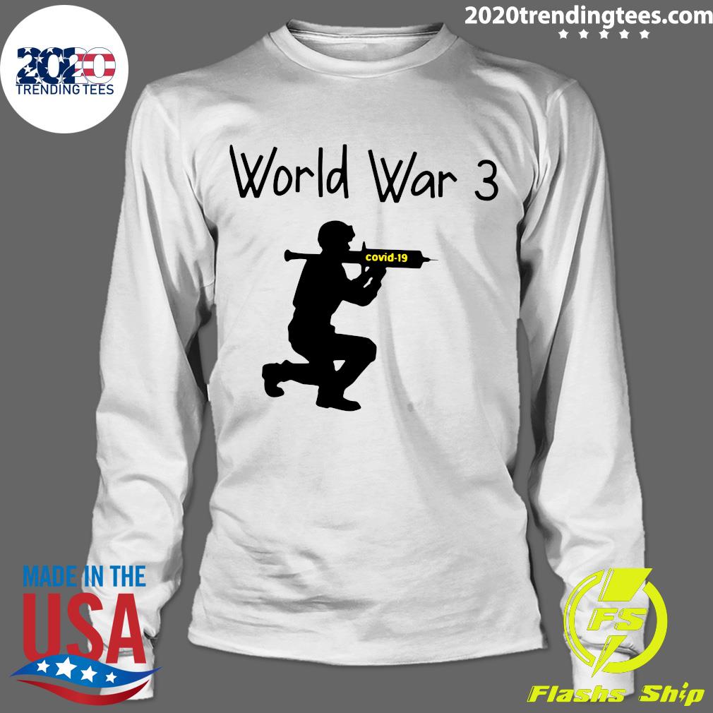 World War 3 Covid-19 - Adult & Kids T-Shirts, Sweatshirts & Hoodies apparel design preview 4