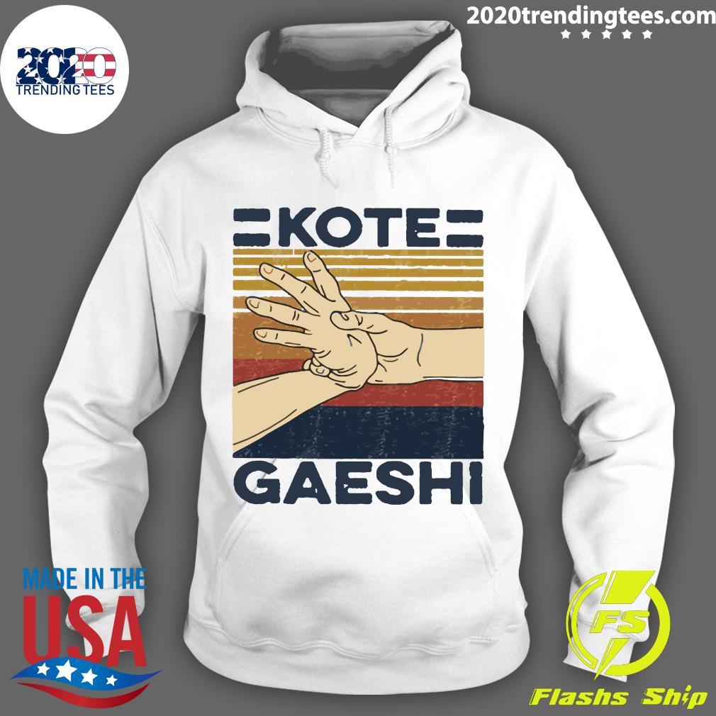 Wristlock Kote Gaeshi Vintage Retro - Adult & Kids T-Shirts, Sweatshirts & Hoodies apparel design preview 2