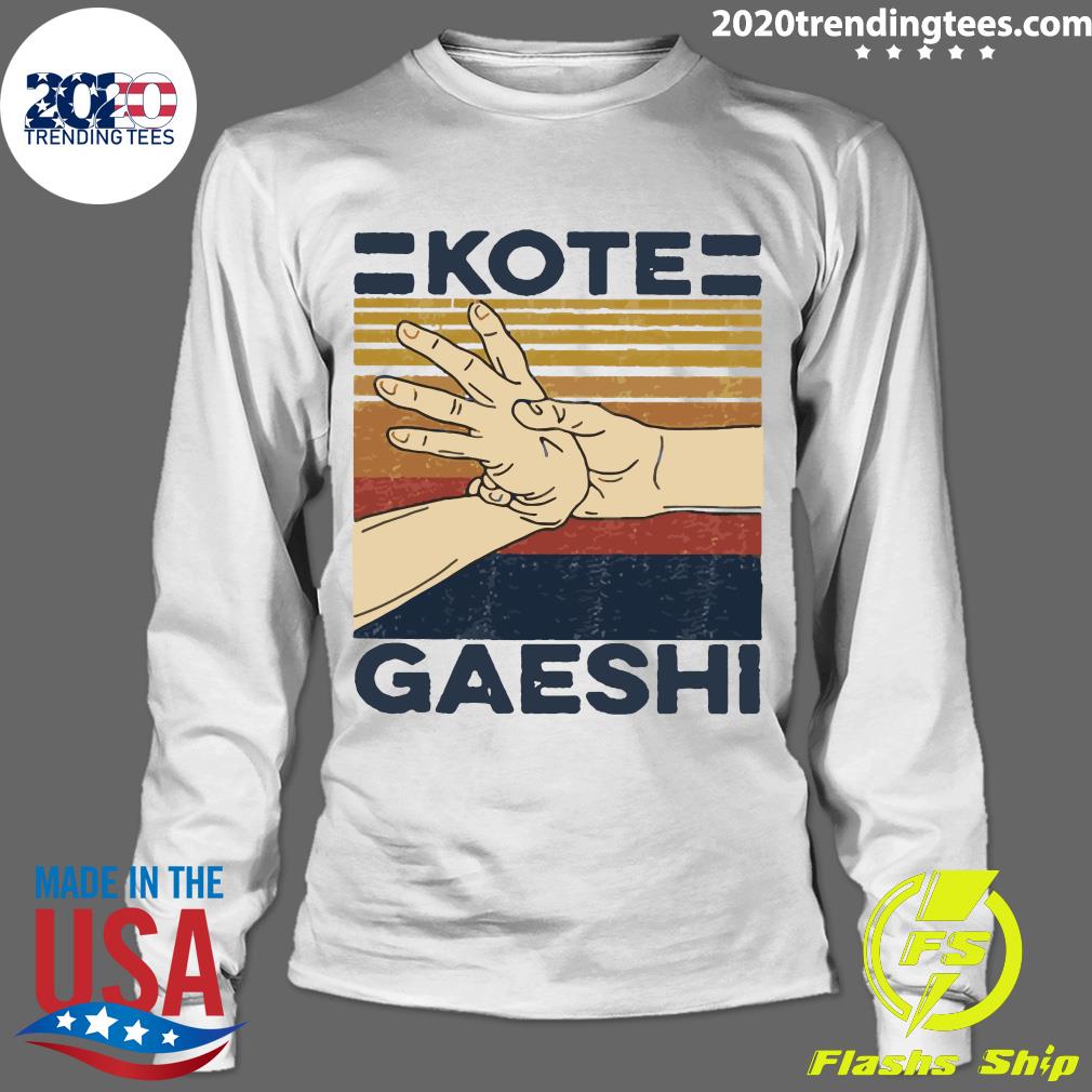 Wristlock Kote Gaeshi Vintage Retro - Adult & Kids T-Shirts, Sweatshirts & Hoodies apparel design preview 4