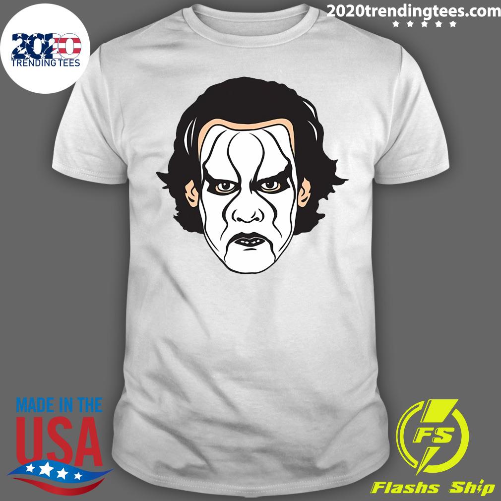 Wwe Sting Illustration Head Gift - Adult & Kids T-Shirts, Sweatshirts & Hoodies apparel design preview 1