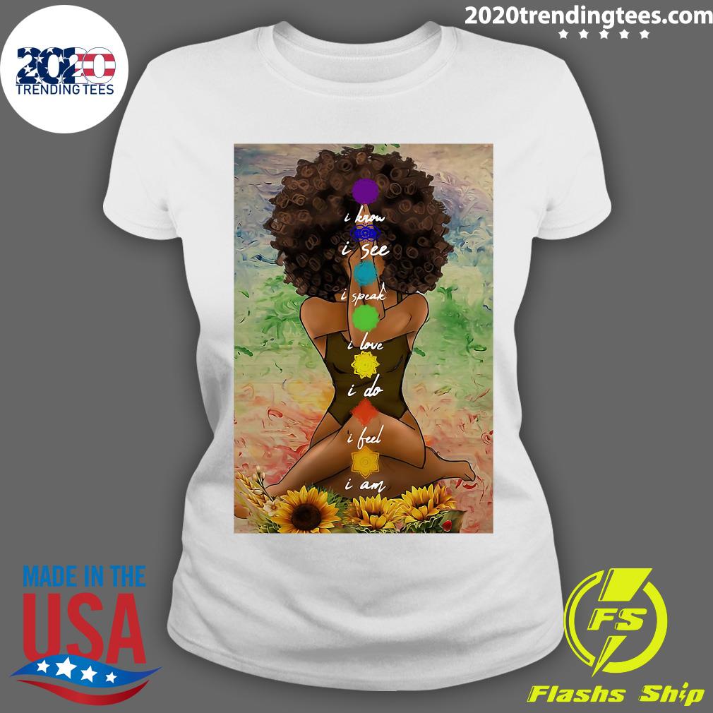 Yoga African American Wall Art - Adult & Kids T-Shirts, Sweatshirts & Hoodies apparel design preview 3